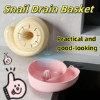 Snail Shape Drain Basket